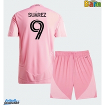 Inter Miami Luis Suarez #9 Hjemmedraktsett Barn 2026-27 Kortermet (+ Korte bukser)